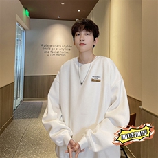 ！圆领卫衣男长袖t恤男WY472-P28加绒款(JR)-P33控价:49，男装卫衣，电商B371