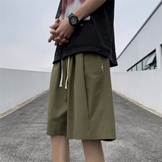 男五分裤新款纯色时尚潮牌宽松型青春流行潮直筒DK50-P25，男装休闲裤，星座1109-3