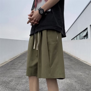 男五分裤新款纯色时尚潮牌宽松型青春流行潮直筒DK50-P25图片