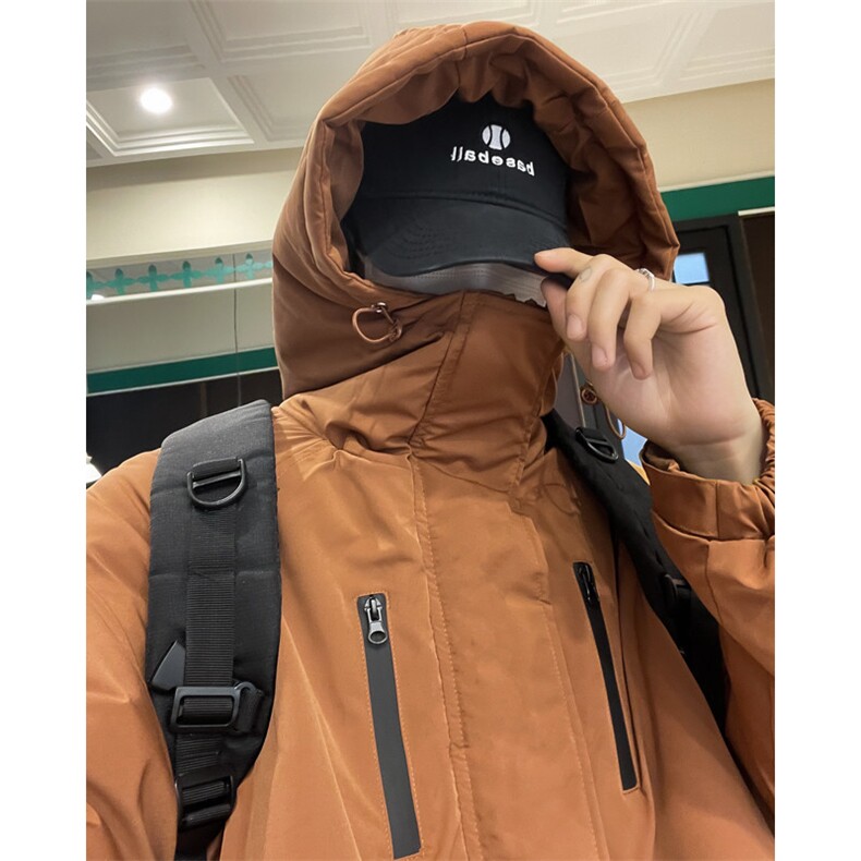 高街潮牌户外连帽外套男士2024冬季新款美式机能冲锋衣W801-P83，女装短外套，星座512-4