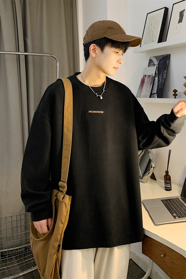 秋冬德绒卫衣男潮流时尚休闲卫衣男WY963-P35,男装卫衣,星座210-1
