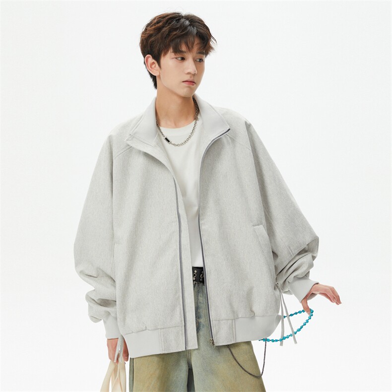 棒球服特批P85美式潮牌复古工装开衫外套男宽松休闲夹克男SY2506，男装夹克，星座610B-1