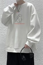 华夫格卫衣圆领卫衣男大码长袖t恤男外套HW76140-P30加绒款-P40，男装卫衣，电商A040