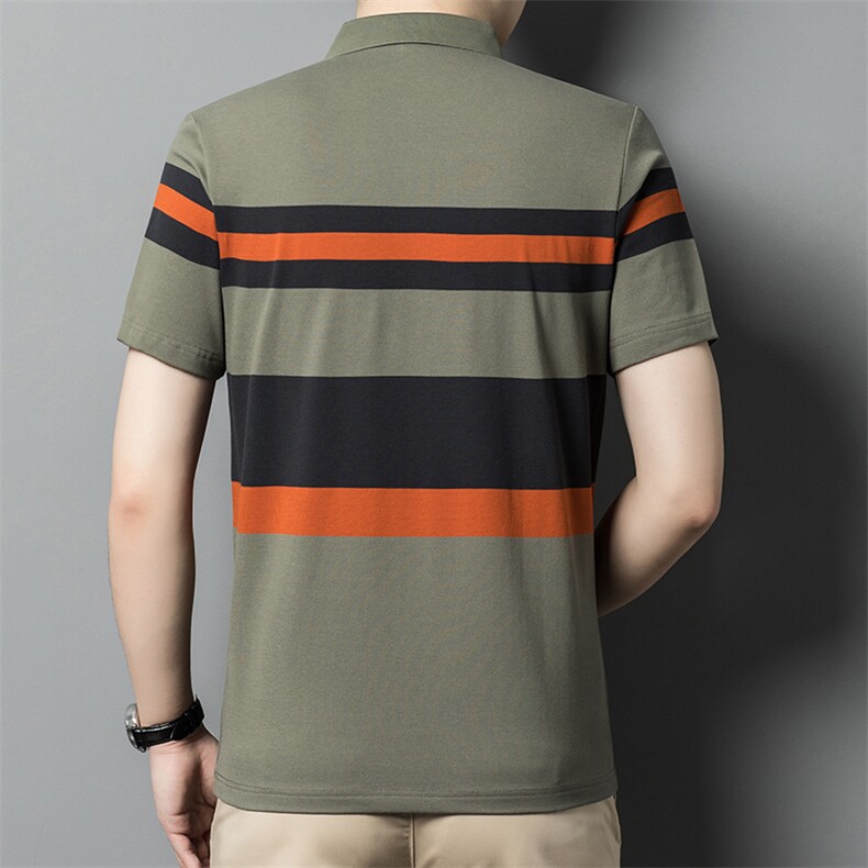 夏季polo衫男士时尚上衣翻领百搭商务宽松潮流T恤BLM36156-P70,男装Polo衫,星座1105-3