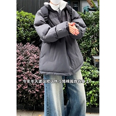 现货高品质美式高街冬季重磅三防加绒加厚羽绒棉衣厚外套棉服，男装棉衣，电商A486-1