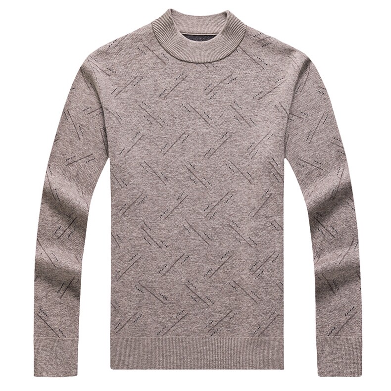 Z2493冬季新款男式圆领加厚全羊毛针织衫保暖打底衫P180，男装针织衫/毛衣，电商B360