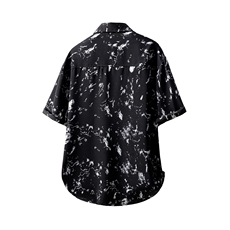 短袖衬衫男+短裤男套装男100%聚酯纤维M-5XL大码TZ78705P50控98，男装牛仔裤，星座227-7