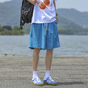 夏季新款美式短裤男潮牌薄款运动休闲五分裤子D029-P30图片