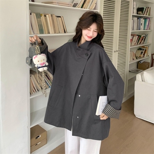 现 货    2026新品拼接风衣0761P165K258图片