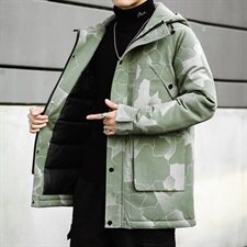 男士休闲连帽加厚保暖棉衣外套棉服棉袄冬季防寒开衫男装M993，男装棉衣，电商B226-2（原B217-2）