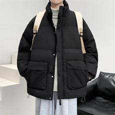 冬上新加棉加厚棉服港风运动立领棉衣外套男女8349-P115控价158，男装棉衣，电商A441-1