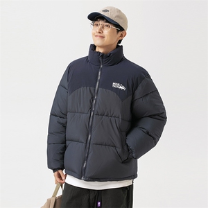 2026冬季新款男日系潮牌拼色宽松休闲棉服加厚外套MY362-F138图片