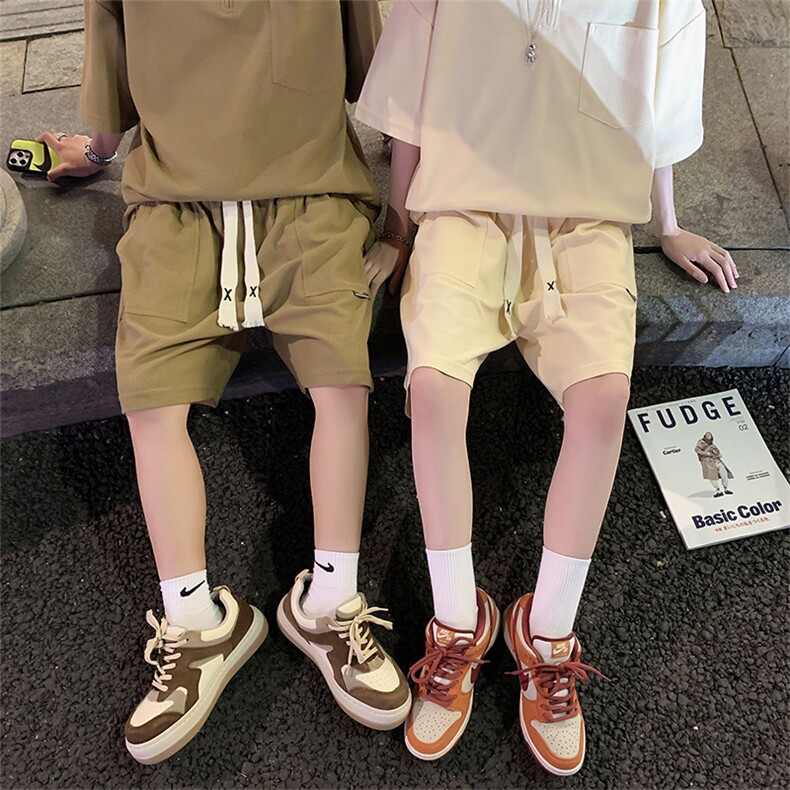主推夏季短袖polo衫短裤套装情侣运动服TZ307P75控98,男装牛仔裤,电商A309