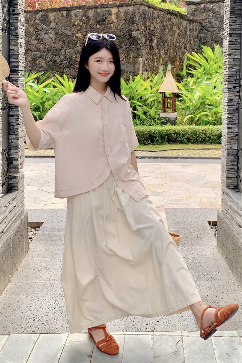 超好数据新品不规则衬衫+半身裙套装2C259-7734-P165-K248,女装套装/套裙,2C259
