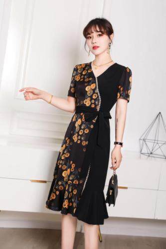 燕尾服连衣裙，女装连衣裙，千禧宏运