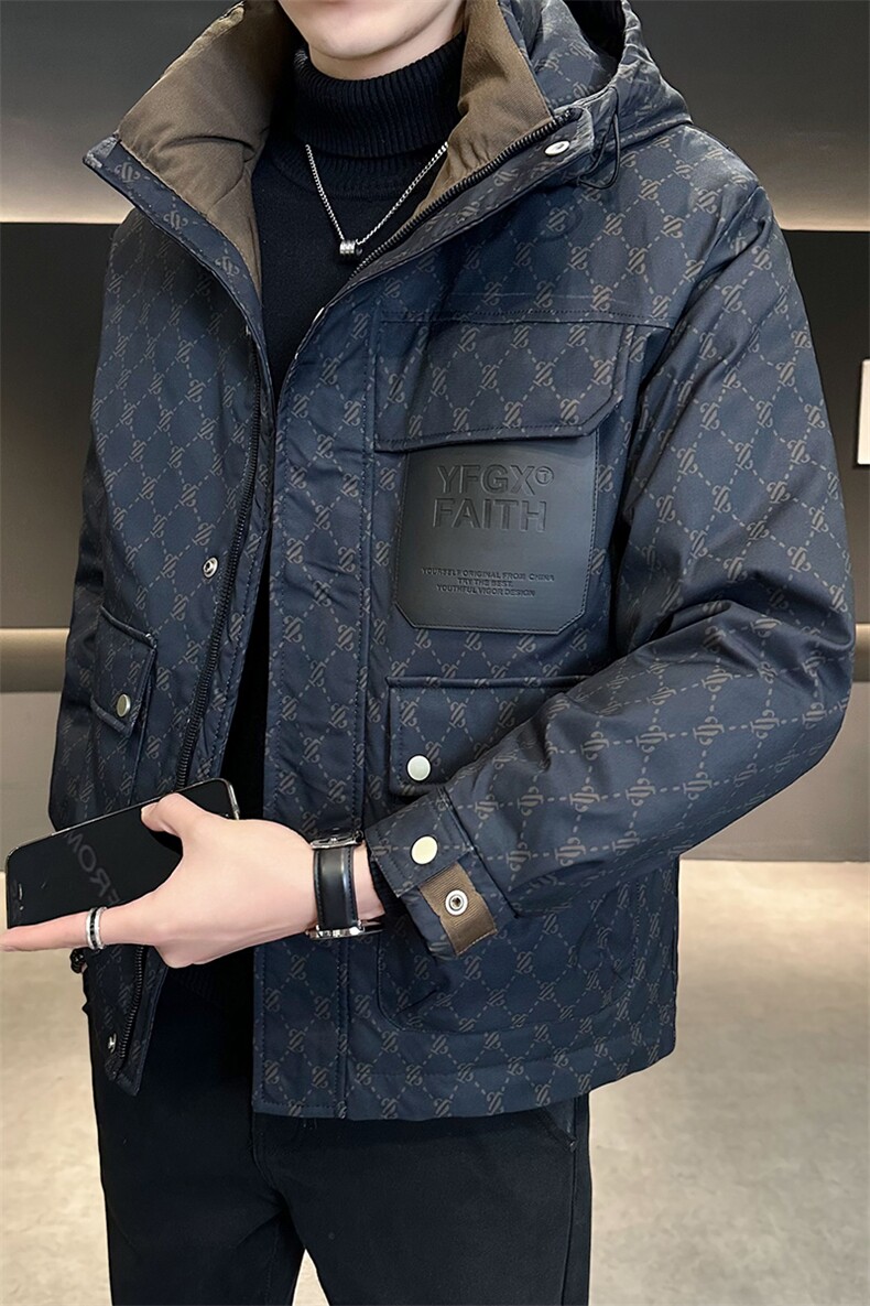 标50羽绒服冬季新款连帽羽绒服男外套(控券后298)23758-P255,男装羽绒服,电商B338