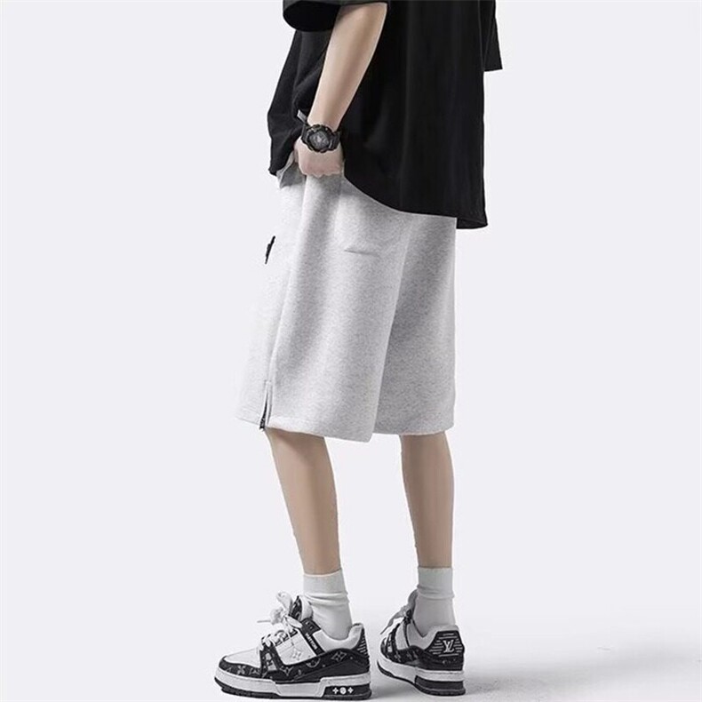 美式潮牌痞帅运动短裤男女装夏季高街五分中裤子网图dk2612-p38,男装休闲裤,星座302B-2