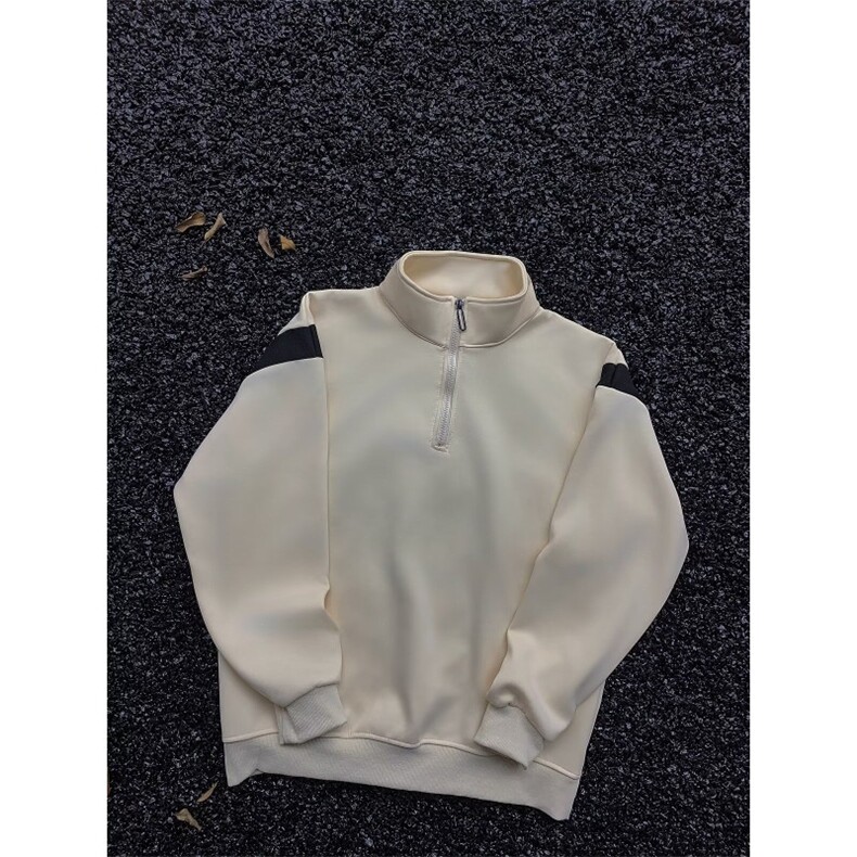 半拉链Polo衫撞色卫衣男秋季WY51P45,男装卫衣,星座1116-2