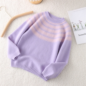 2025儿童加厚羊毛衫时尚百搭一线费尔岛羊毛衫，童装儿童羊毛衫，初丹羊绒童装