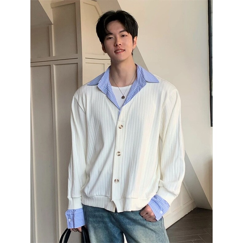 杰克琼斯奥特莱斯秋冬衣服商务时尚V领毛衣开衫针织衫上衣男装,男装针织衫/毛衣,星座506A