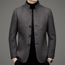 D-A230冬季男士新款毛呢西服大衣羊毛外套呢子西装P280，男装毛呢大衣，电商B360