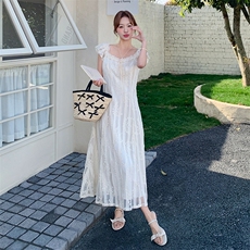 2025年夏季新款时尚气质减龄连衣裙-款号5837-P135-K198，女装连衣裙，浙宝305