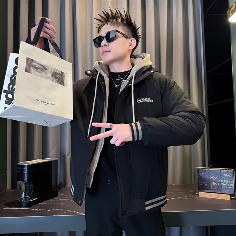 店主大棉衣冬季潮牌棉袄男社会小伙版型工装外套袄子8783-P138,男装棉衣,电商D327