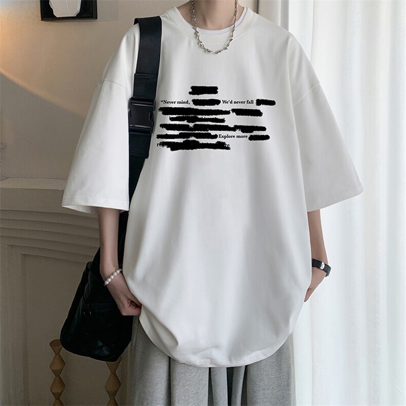 230g重磅纯棉短袖t恤男大码半袖半截袖DX17445-P20,男装T恤,电商A040