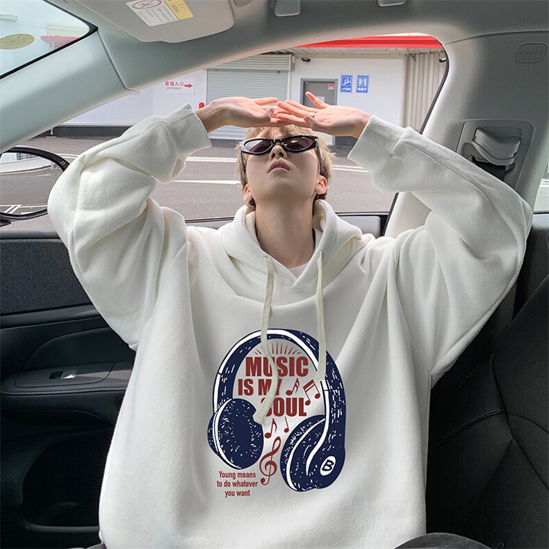连帽卫衣男大码胖子帽衫大号运动服WY2422-P35,男装卫衣,电商A040