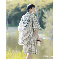 小香风套装设计短衬DCS9019P45短裤DK8797P40套装DT9029P85，男装牛仔裤，星座227-7