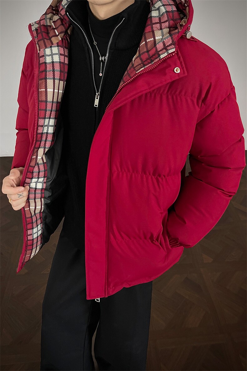 支持二开冬装加棉加厚面包服连帽棉服大码棉衣外套男女M812-P70,男装棉衣,电商A441