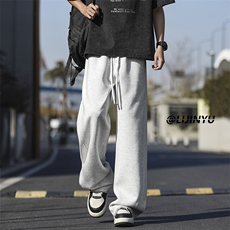 弯刀卫裤挺括男直筒休闲舒适百搭裤子X1620特批-36：75，男装休闲裤，星座718