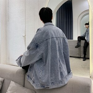 男秋冬新款牛仔夹克外套J8808P60图片