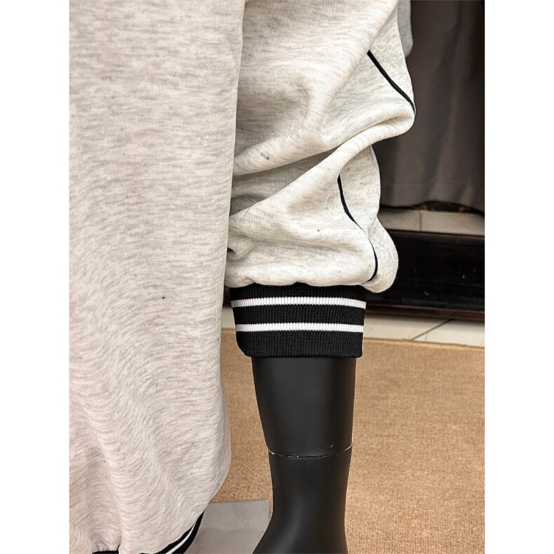 美式复古翻领卫衣新款宽松长袖POLO衫潮513WY3464P45,男装Polo衫,星座513