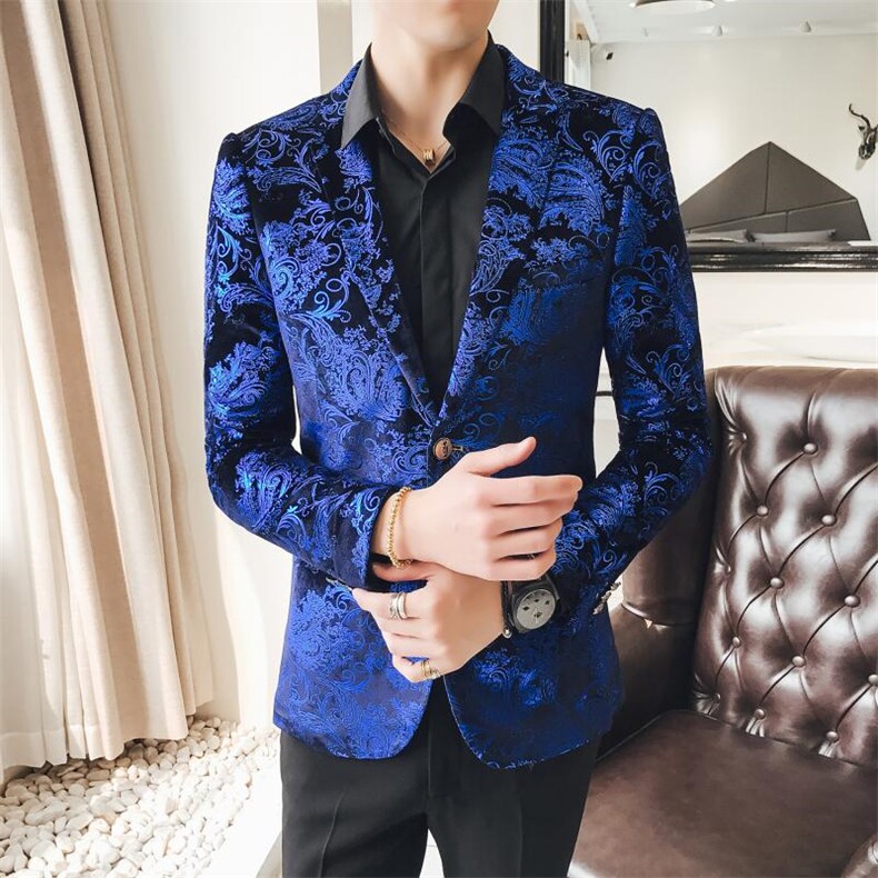 【春款】欧版英伦风大码店主风西装西服男D219-7773,男装西服,电商A199(原D219）