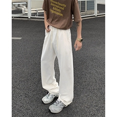 裤子男款夏季薄款休闲卫裤百搭垂感透气长裤特40，男装休闲裤，电商D205