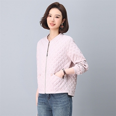 减龄polo外套女春款宽松短款小个子休闲开衫上衣Y15439，女装短外套，雪樱依海