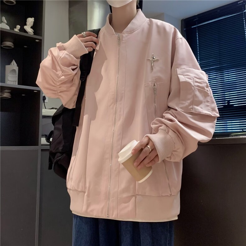 秋季青春流行男夹克文艺潮外套JK8723P60,男装夹克,星座1116-2
