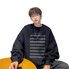 ！圆领卫衣男装港风长袖t恤男外套男WY505-特P23，男装卫衣，电商B371