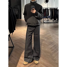 混纺仿羊羔毛内里毛领休闲棉服外套MY267特P76，男装棉衣，星座908-1