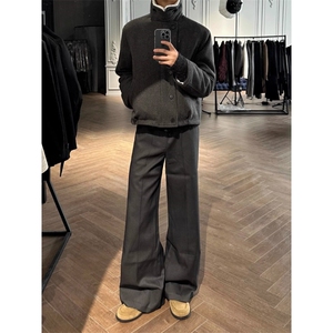 混纺仿羊羔毛内里毛领休闲棉服外套 MY267 特P76图片