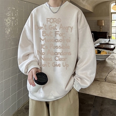 量大优可提供视频麂皮绒卫衣圆领HD019-1-LPYL4114-P30，男装卫衣，电商019-1