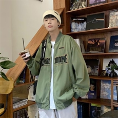 两面穿棒球服男春秋季新款宽松韩版秋飞行员夹克外套M8807-P63，男装夹克，星座1109-3