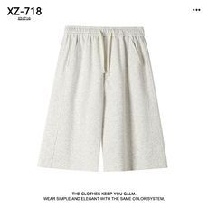 夏季外穿潮流百搭宽松直筒休闲裤XD1710特批32，男装休闲裤，星座718