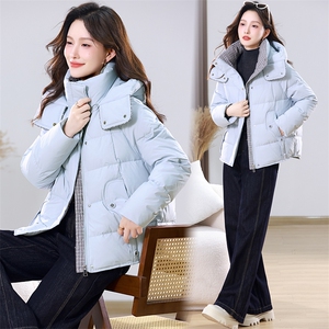 2025年冬季新棉衣时尚保暖显瘦现货，女装棉衣/棉服，婷轩阁