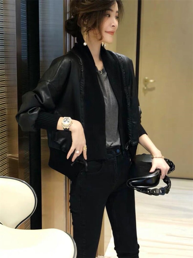 2022年新款爆版韩版洋气抽绳短款小外套,女装其它,L·H·X
