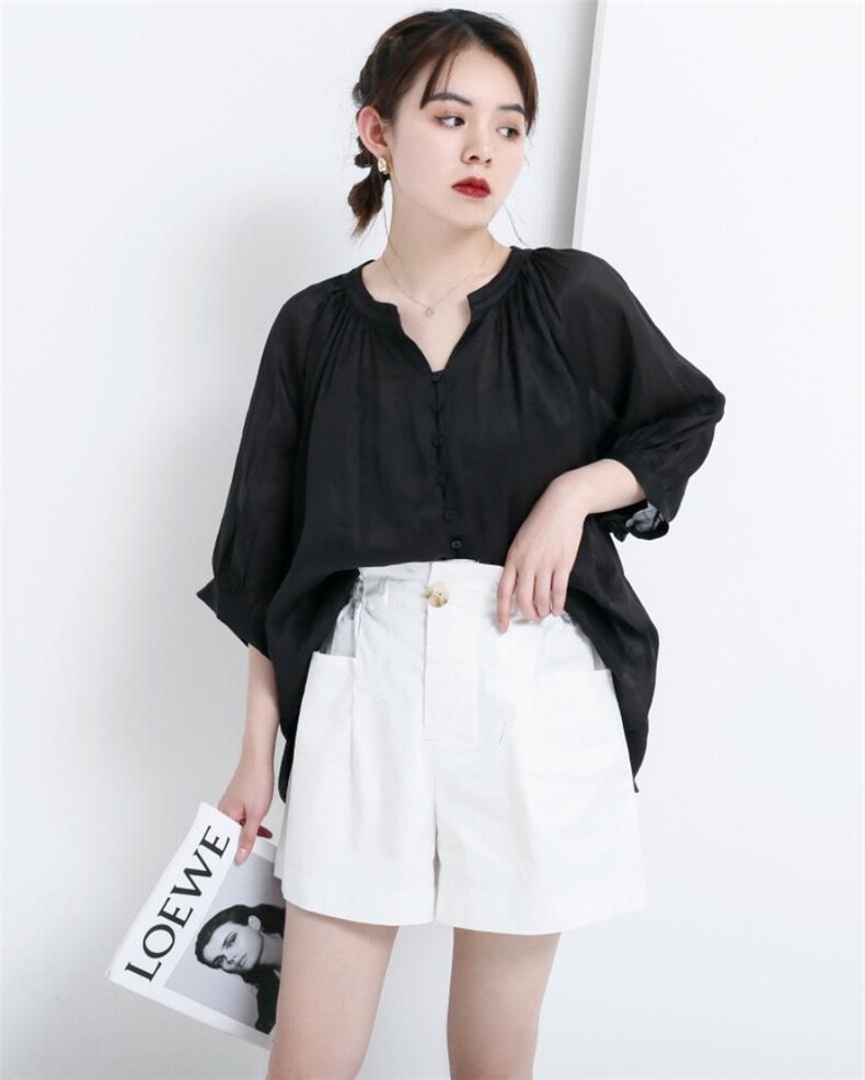 百分百纯亚麻，女装，E·呀