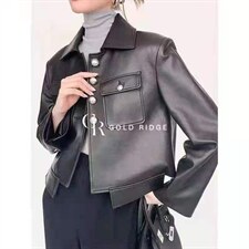 秋季新款优质皮衣，女装皮衣，芳姿菲