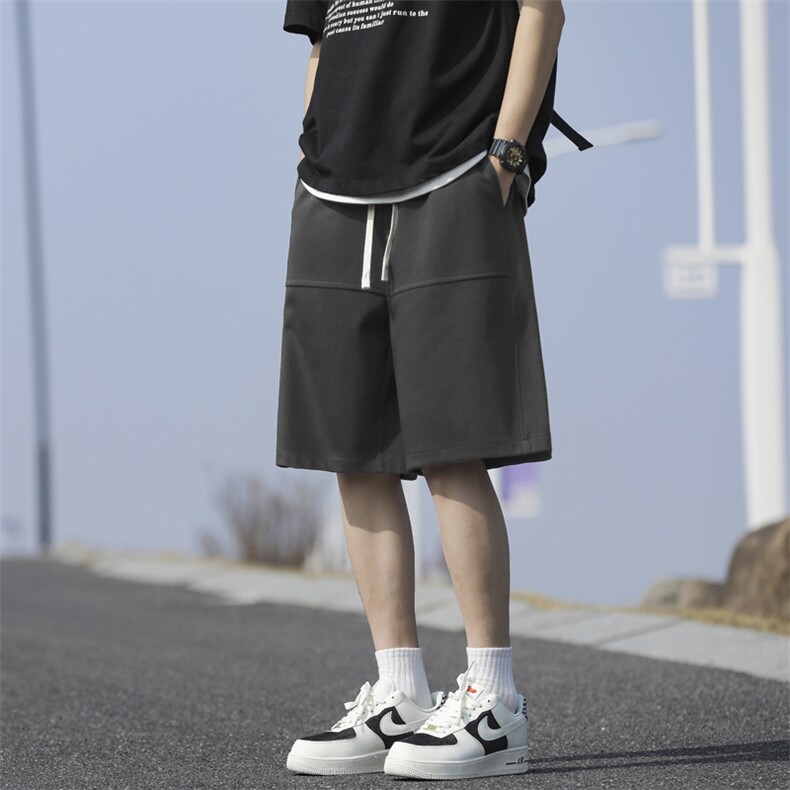 五分短裤男夏季宽松直筒休闲百搭运动潮牌裤子XD1720特批27,男装牛仔裤,星座718