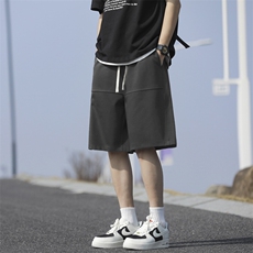 五分短裤男夏季宽松直筒休闲百搭运动潮牌裤子XD1720特批27，男装牛仔裤，星座718